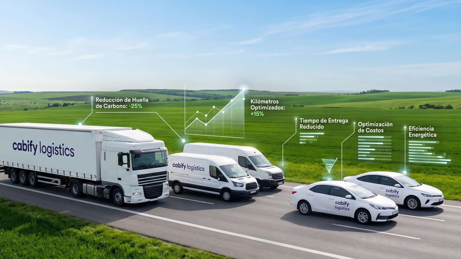 Empresa de logística sustentable: optimización de rutas y envíos eficientes