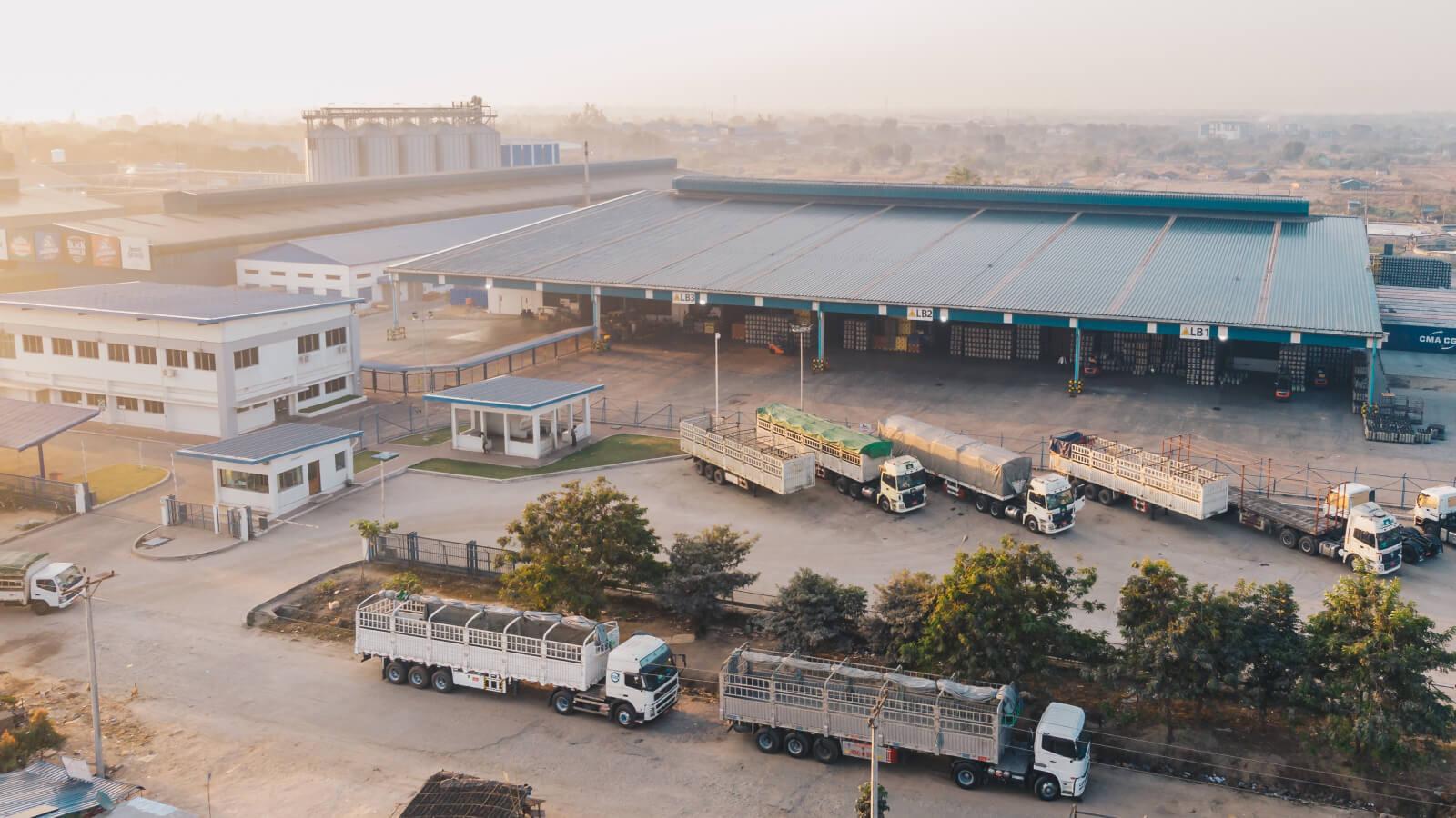 Logística de camiones preparada para grandes ciudades