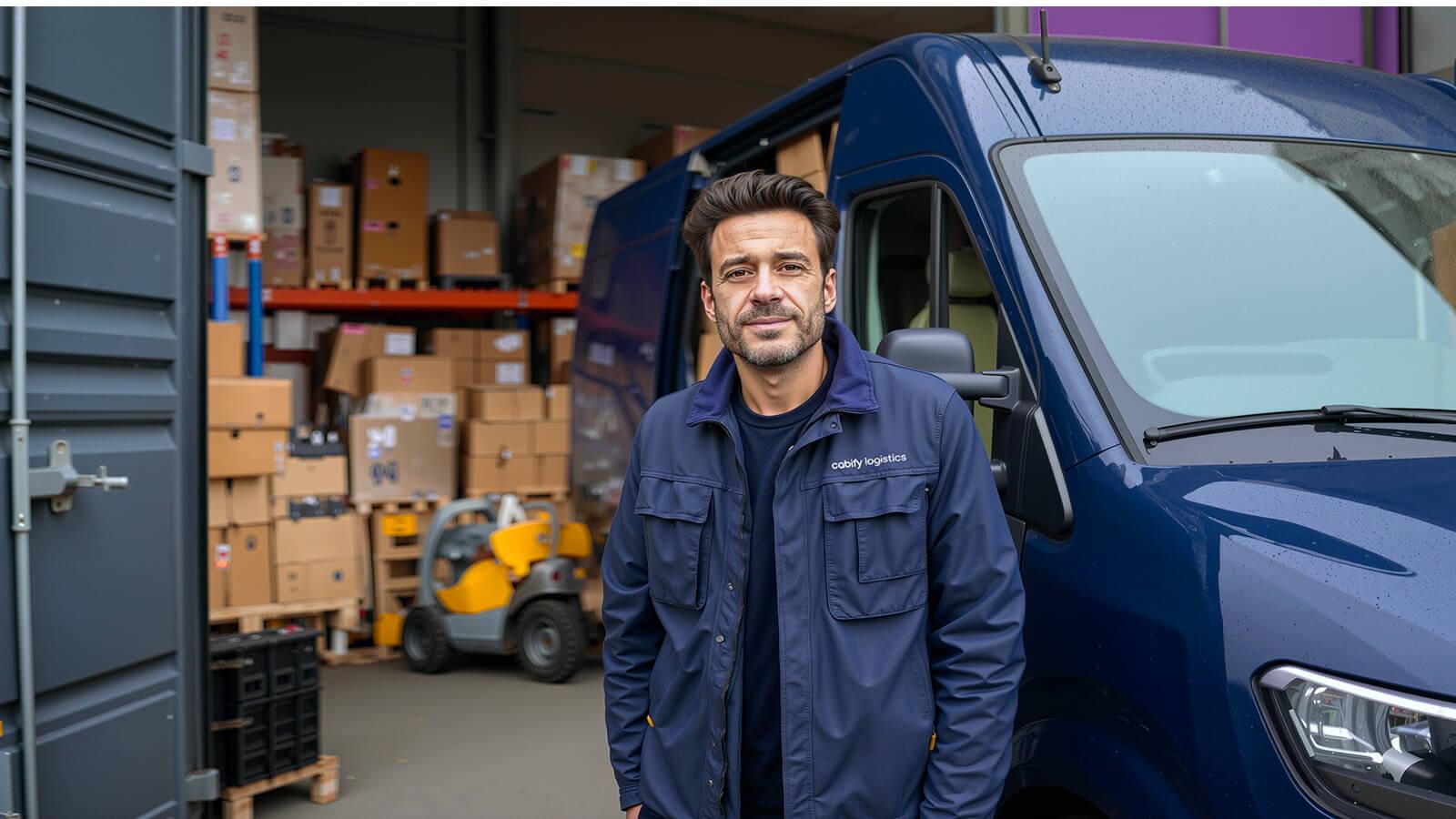 Depósito con nuevos paquetes a distribuir según estrategia de fulfillment
